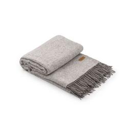 Плед Ardesto Leonardo Doubleface 100% шерсть 140x200 см тауп-белый (ART0407LD)