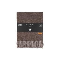 Плед Ardesto Leonardo Doubleface 100% шерсть 140x200 см тауп-шоколад (ART0404LD)