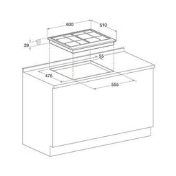Варочна поверхня Hotpoint-Ariston PCN641/HABK