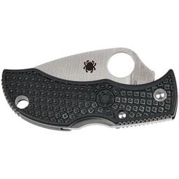 Ніж Spyderco Manbug Lightweight Leaf Serrated Black (MBKLFS)