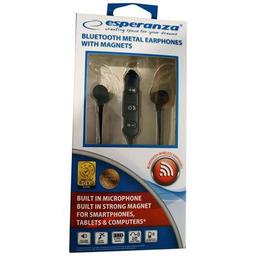 Навушники Esperanza Magnetic Metal Black (EH186K)