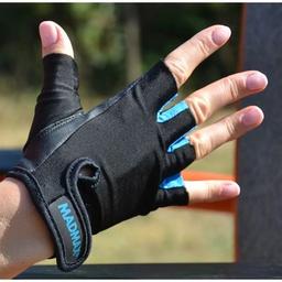 Рукавички для фітнесу MadMax MFG-251 Rainbow Turquoise L (MFG-251-TRQ_L)