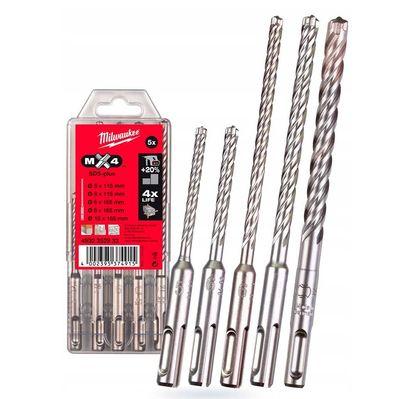 Набор буров Milwaukee SDS-PLUS MX4 5шт (4932352833)