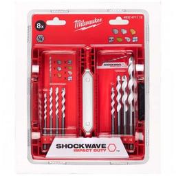 Набор сверл Milwaukee универсальных ShW HEX 8шт (4932471112)