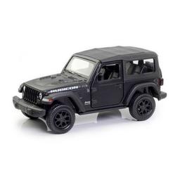 Машина Uni-Fortune JEEP WRANGLER RUBICON 2021 (матовая) черная (554060STM)