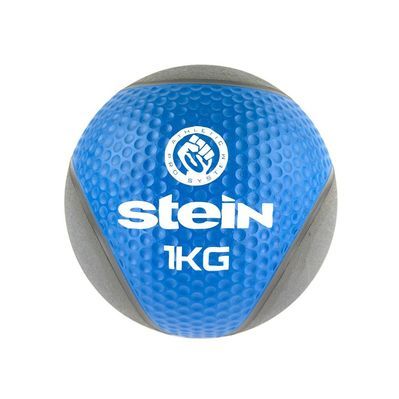 Медбол Stein Чорно-синій 1 кг (LMB-8017-1)