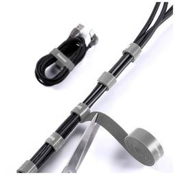 Набор для крепления лента-липучка, 1m, gray Baseus (ACMGT-E0G)