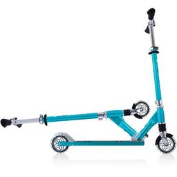 Самокат Globber Flow Element Comfort Lights колеса з підсвічуванням Блакитний (727-301)