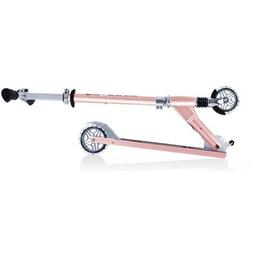 Самокат Globber Flow Element Comfort Lights колеса з підсвічуванням Рожевий (727-210)