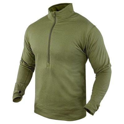 Термокофта Condor-Clothing Base II Zip Pullover Olive Drab L (603-001-L)