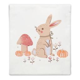 Плед Bibaby со зверушками (64620-cream)