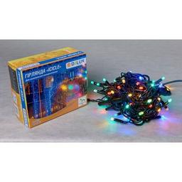 Гирлянда Delux ICICLE flash 75LED 2 х 0.7 м мульти/черный IP44 EN (90012955)