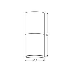 Світильник точковий Candellux 2273662 TUBA (2273662)