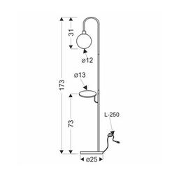 Торшер Candellux 51-00057 VANITY (51-00057)