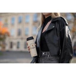 Термокружка Ardesto Coffee Time 450 мл Бежева (AR2645C)