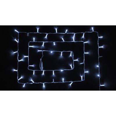 Гірлянда Delux STRING 100LED 10 м flash Білий/Прозорий IP44 (90015187)