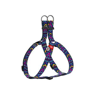 Шлея для собак WAUDOG Nylon з QR паспортом анатомічна "Інді" XS (5259)