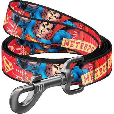 Повідок для собак WAUDOG Nylon "Супергерой" S Ш 15 мм (0115-2010)