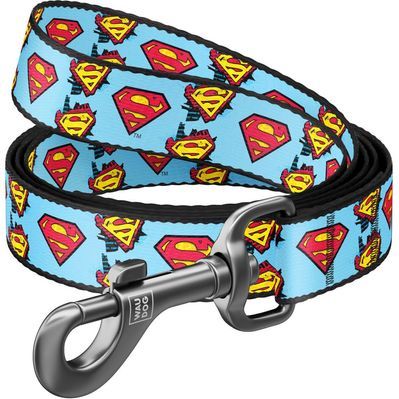 Повідок для собак WAUDOG Nylon "Супермен" XS Ш 10 мм (0110-2005)