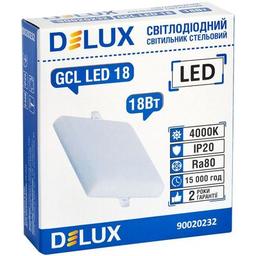 Светильник Delux LED 18_4000К 18Вт 230В SQUARE (90020232)