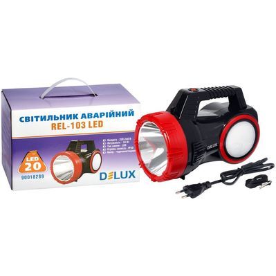 Ліхтар Delux REL-103 20 LED 10W (90018289)