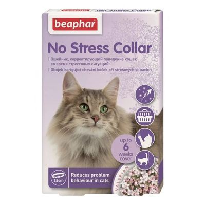 Нашийник для тварин Beaphar No Stress Collar cat для кішок 35 см (8711231132287)