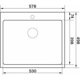 Мойка кухонная GRANADO Villena S201 (GS03201)