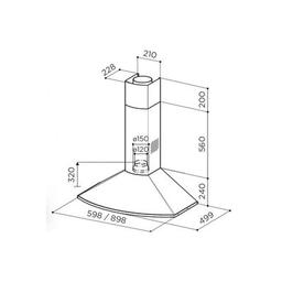 Витяжка кухонна Faber 110.0157.048