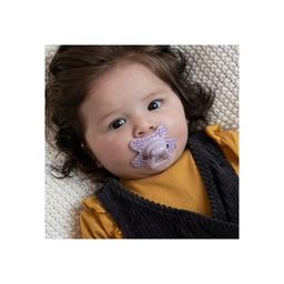 Пустышка Difrax Natural, 6+ мес (127 Lilac_dots)