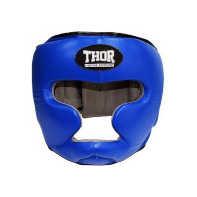 Боксерський шолом Thor 705 L Шкіра Синій (705 (Leather) BLUE L)