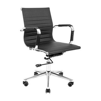 Офісне крісло Richman Балі ЛБ Хром DT (Deeptilt) Чорне (IM0000084)