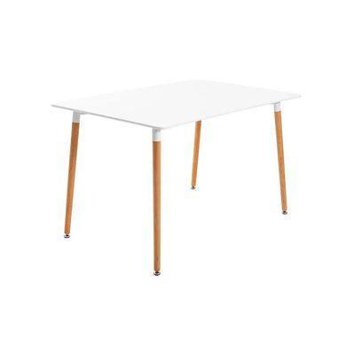 Обідній стіл Richman Ксав'єр Дерев'яні ніжки Білий 120x80 (IM0000121)