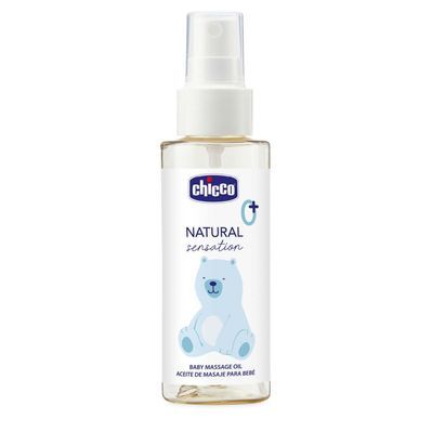 Дитяча олія Chicco Natural Sensation, для масажу 100 мл 8058664163786 (11522.00)