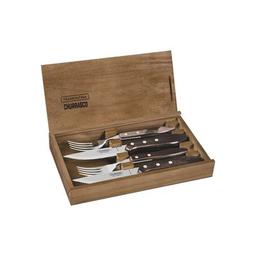 Набор столовых приборов Tramontina Barbecue Polywood Jumbo 4 предмета (29899/526)