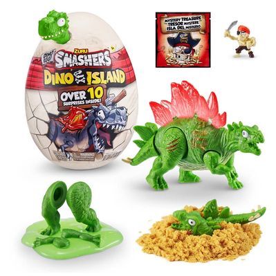 Ігровий набір Smashers Mini Dino Island з аксесуарами-D (Смешерс Міні Діно Айленд) (7486D)