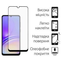 Стекло защитное Dengos Samsung Galaxy A05 (black) (TGFG-330)