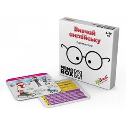 Настільна гра JoyBand MemoBox Вивчай англійську (MB0004)