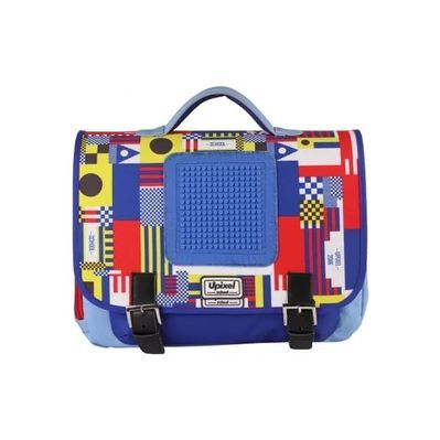 Рюкзак шкільний Upixel O-Kid Geometry Синій (WY-U18-013M)