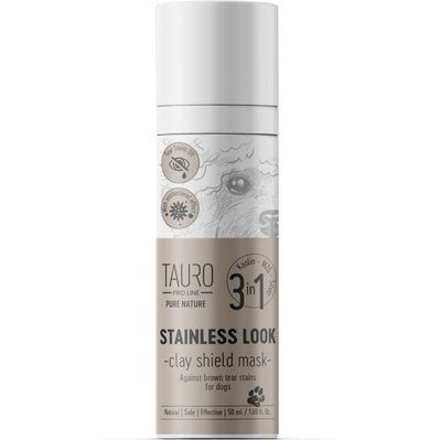 Маска для тварин Tauro Pro Line Stainless look Видаляє бурі плями навколо очей і рота 50 мл (TPL63380)