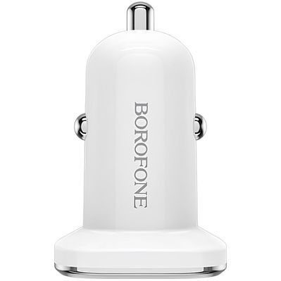 Зарядний пристрій BOROFONE BZ12A single port USB-A White (BZ12AW)