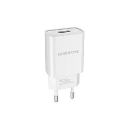 Зарядний пристрій BOROFONE BA20A Sharp single port charger set(Type-C) White (BA20ACW)