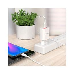 Зарядний пристрій BOROFONE BA20A Sharp single port charger set(Type-C) White (BA20ACW)