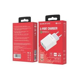 Зарядное устройство BOROFONE BA40A Speedway White (BA40AW)