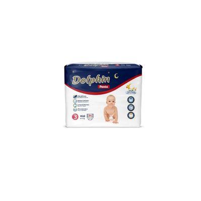 Підгузки Dolphin Dolphin 3 midi 4-9 кг 34 шт (8680131207220)
