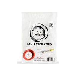 Патч-корд 0.25м FTP cat 6 CCA yellow Cablexpert (PP6-0.25M/Y)
