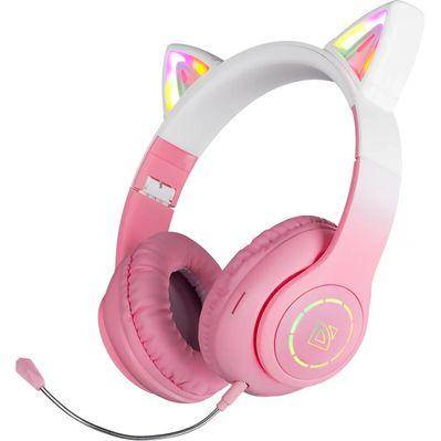 Наушники Defender FreeMotion B505 Bluetooth LED Pink (63505)