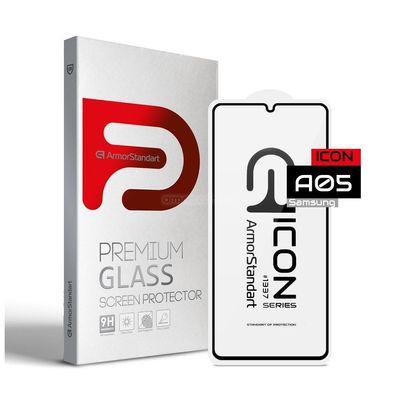 Стекло защитное Armorstandart Icon Samsung A05 (A055) Black (ARM73267)