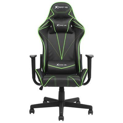 Крісло ігрове Xtrike ME Advanced Gaming Chair GC-909 Black/Green (GC-909GN)
