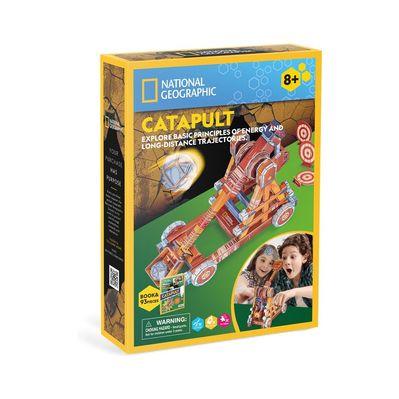 Пазл Cubic Fun Тривимірна головоломка-конструктор Stem Катапульта (DS1086h)