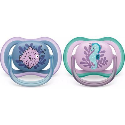 Пустушка Philips AVENT Ultra Air, 6-18 міс. 2 шт (SCF085/61)
